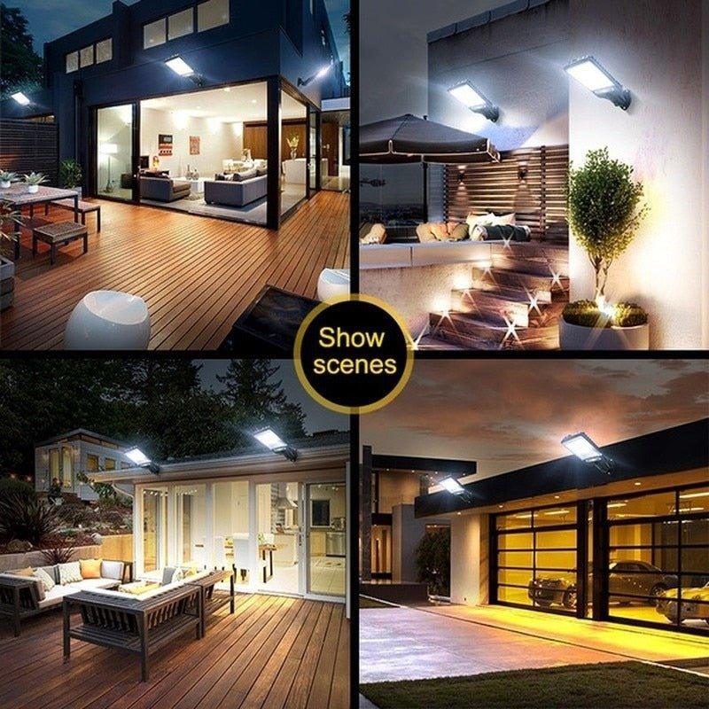 Foco Solar LED con Sensor de Movimiento Automático - Solare